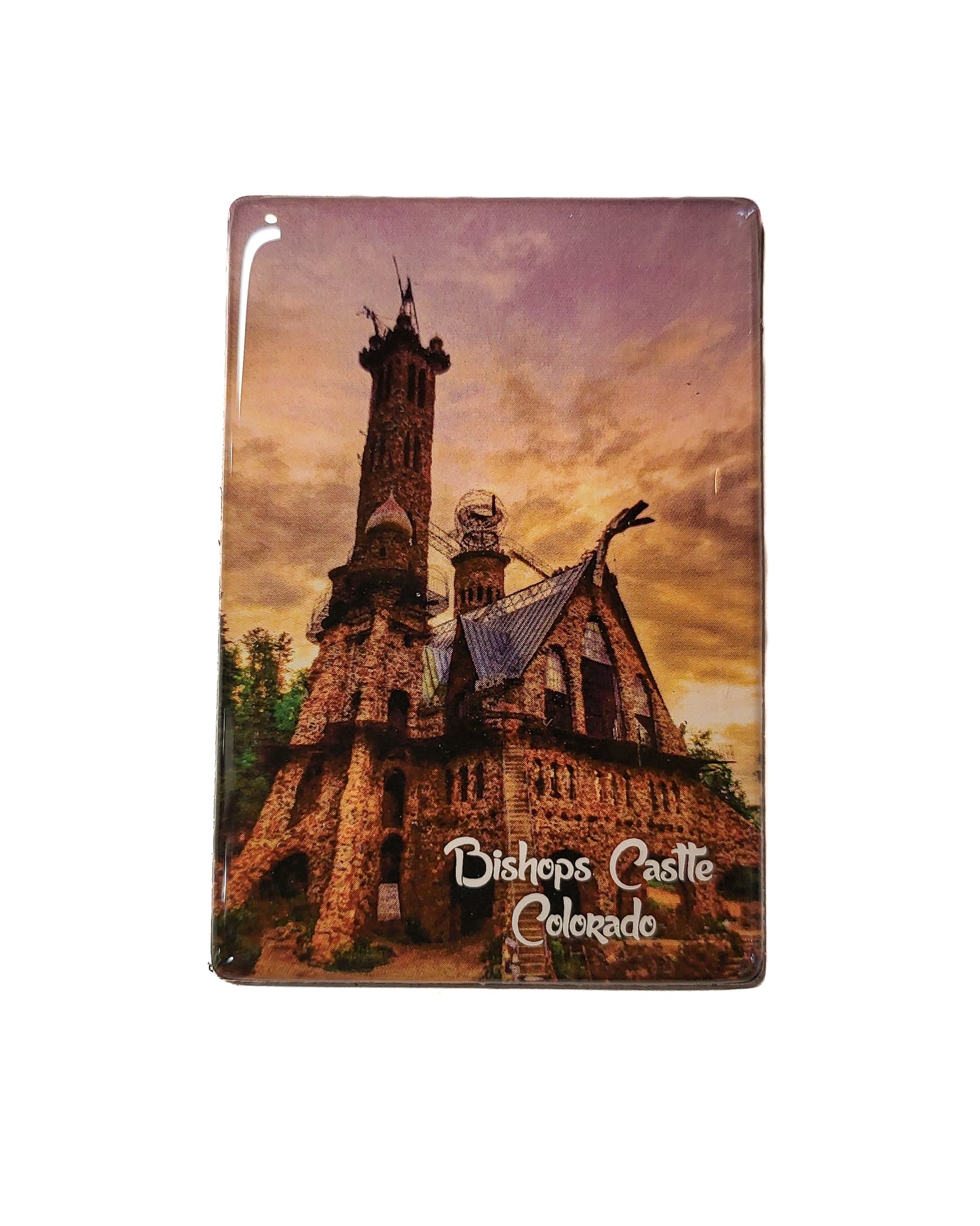 Bishop Castle Magnet - Sunset