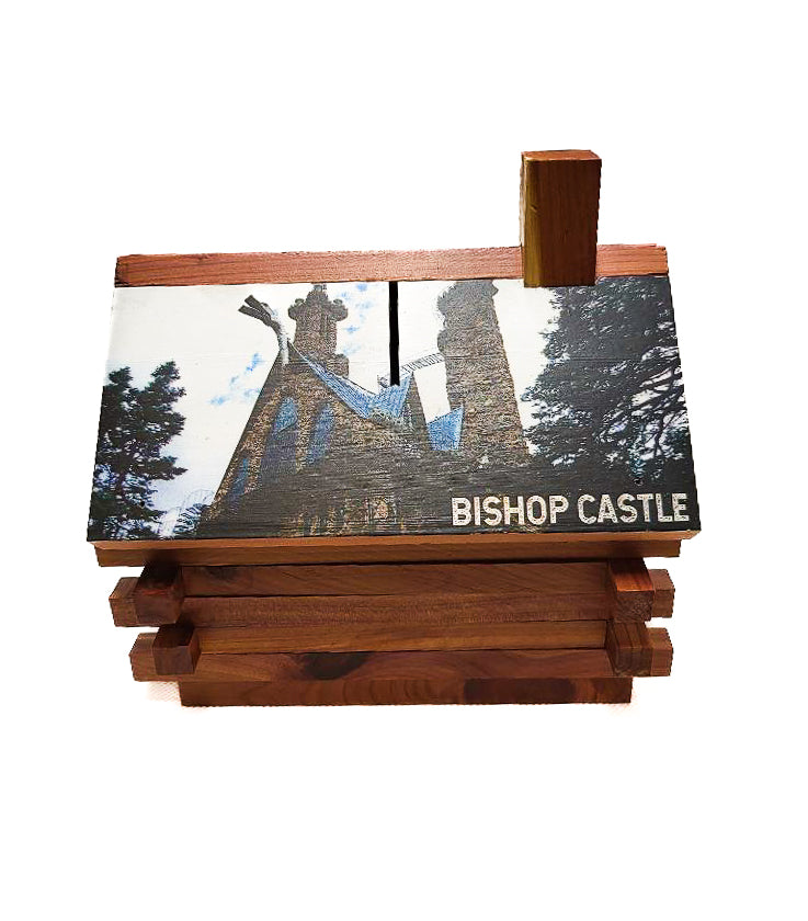 Bishop Castle Cabin Coin Bank