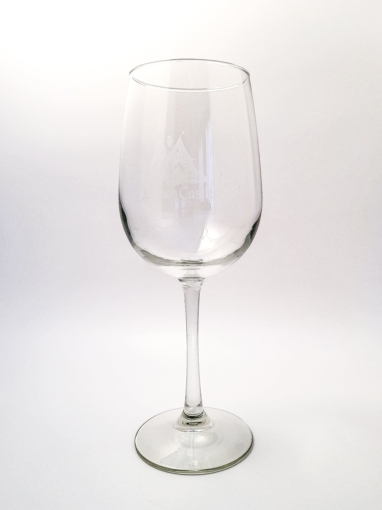 Bishop Castle Tall Wine Glass - 12 oz