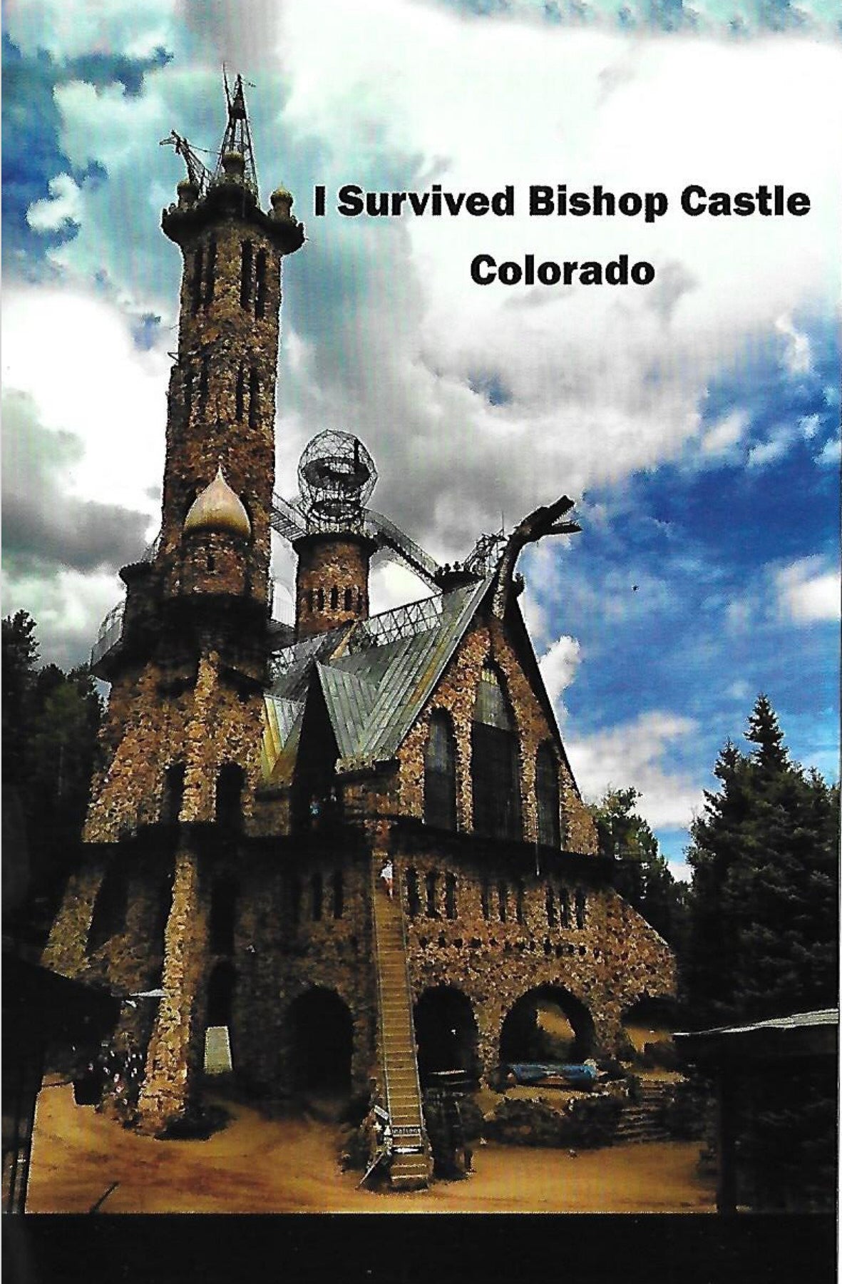 Bishop Castle Sticker- I Survived Bishop Castle!