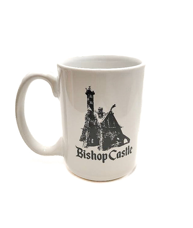 Bishop Castle Mug - 12 oz (straight sided)