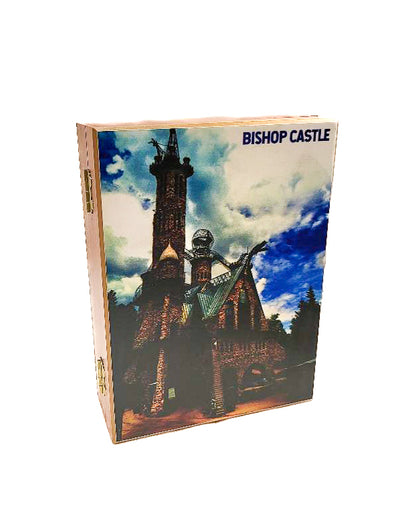Bishop Castle Wooden Keepsake Box - large