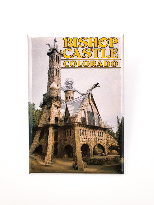 Bishop Castle Magnet - portrait