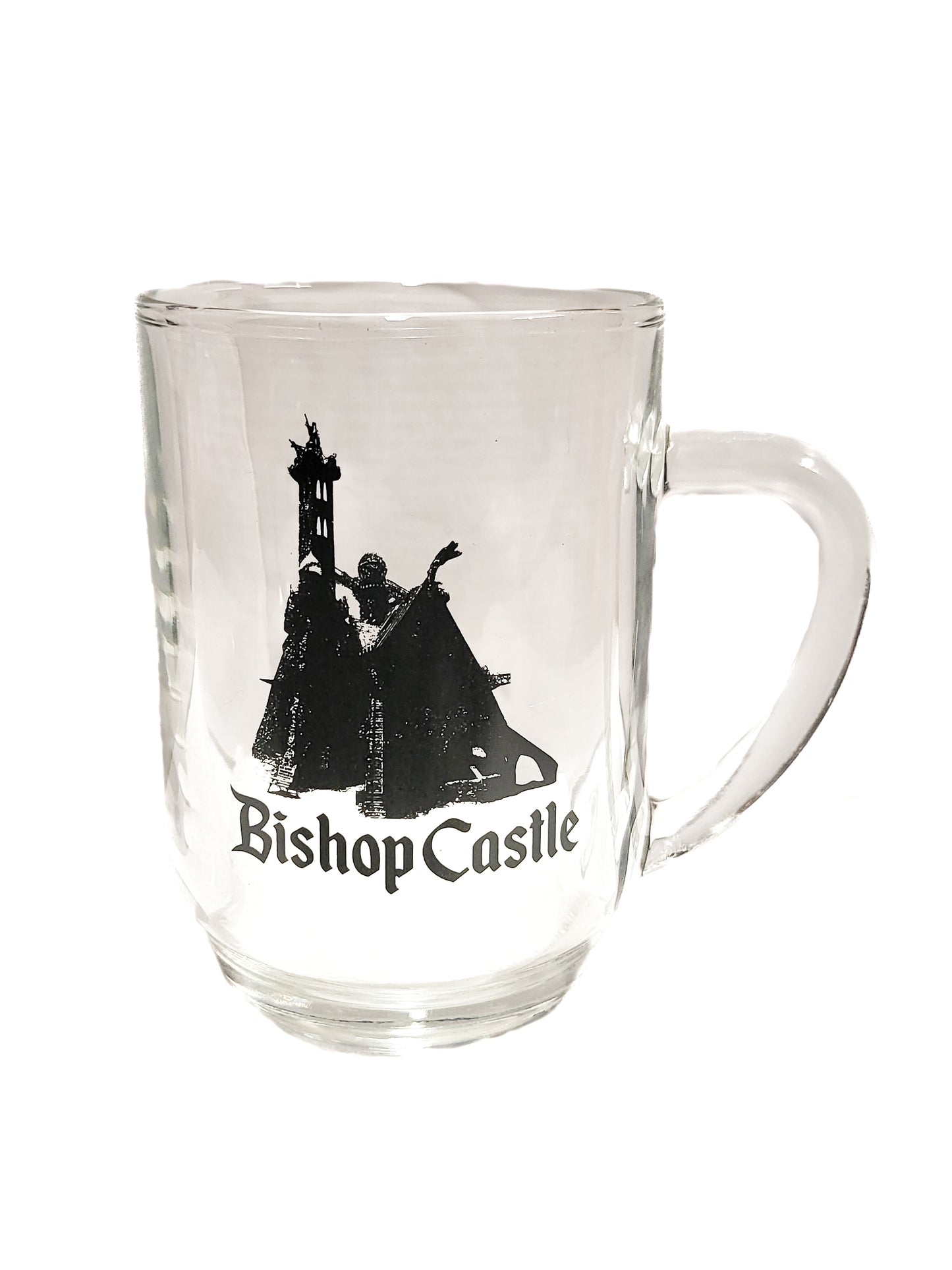 Bishop Castle Glass Mug