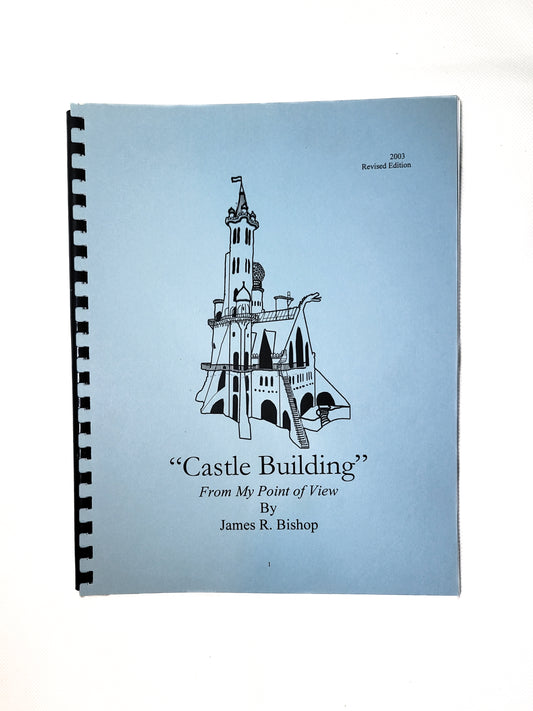 Jim Bishop's Book! "Castle Building From My Point of View"